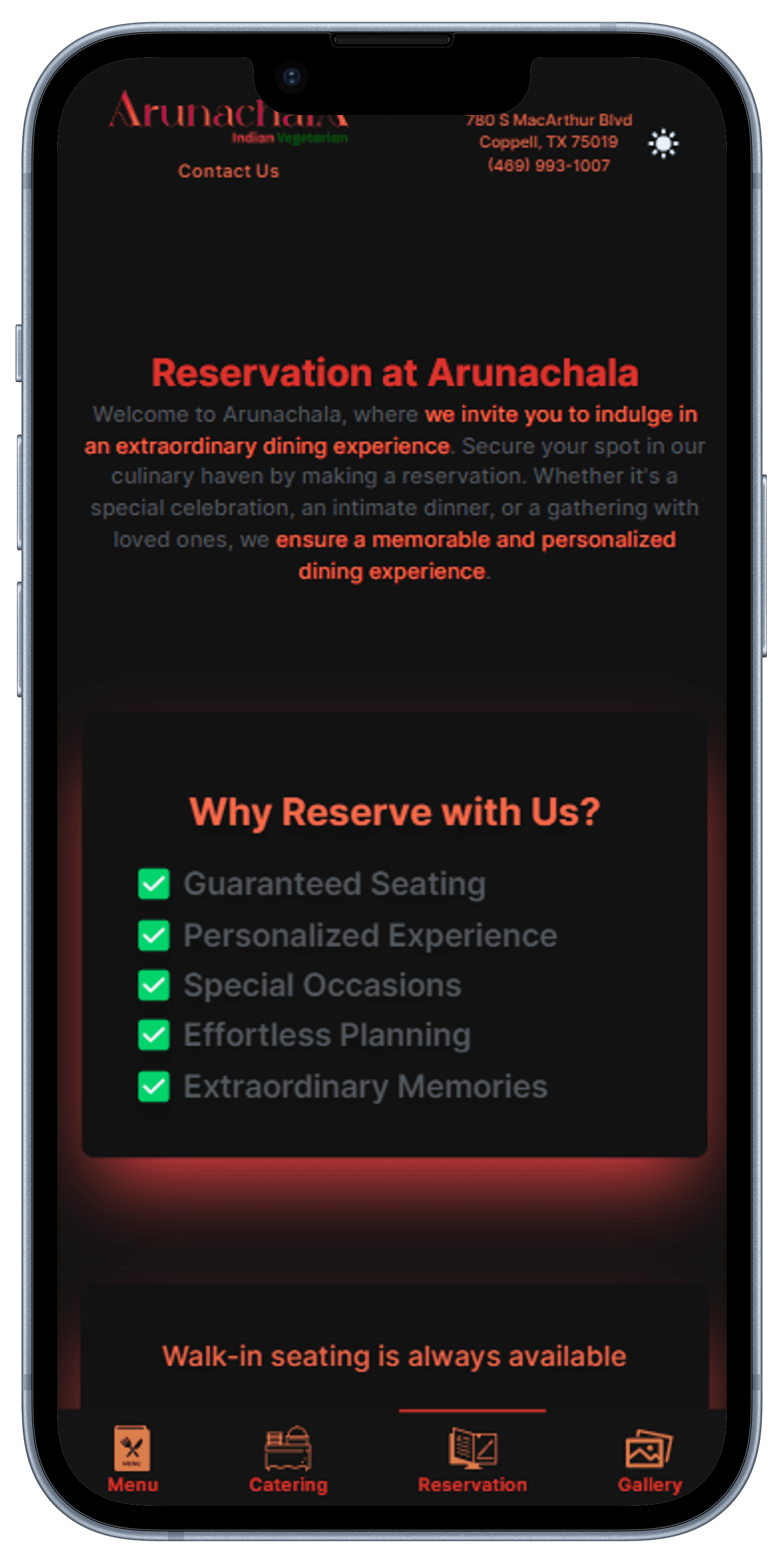 Mobile View